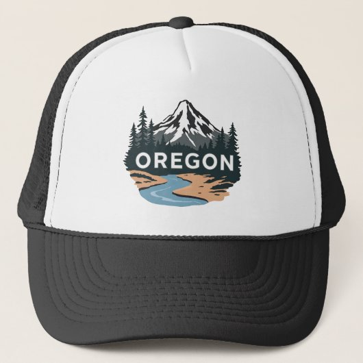 Oregon Verenigde Staten Trucker Pet (Voorkant)