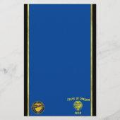 Oregon vlag briefpapier (Voorkant)