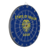 Oregon-vlag Dartbord (Voorkant Links)