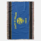 Oregon vlag deken (Voorkant Verticaal)