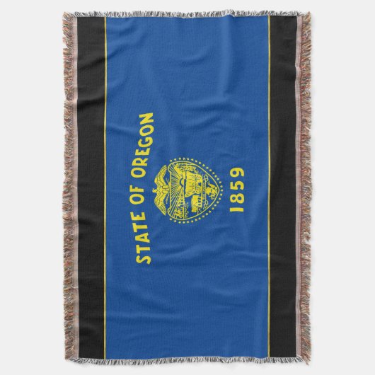 Oregon vlag deken (Voorkant Verticaal)