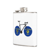 Oregon Vlag Fietsen Heupfles (Links)