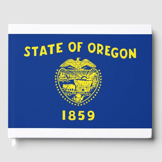 Oregon-vlag Gastenboek (Voorkant)