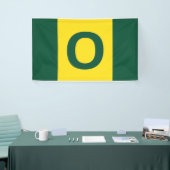 Oregon Vlag - Groen, Geel, Groen Spandoek (Beurs)