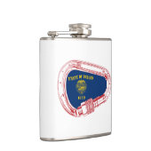 Oregon Vlag klimmer Carabiner Heupfles (Rechts)