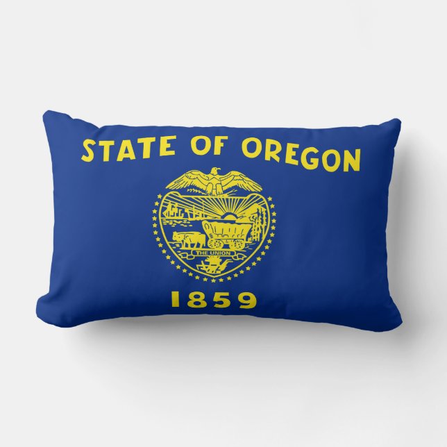 Oregon-vlag Kussen (Voorkant)