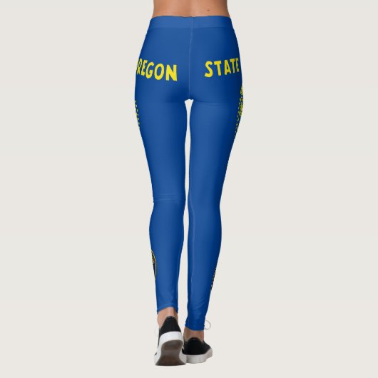 Oregon vlag leggings (Achterkant)