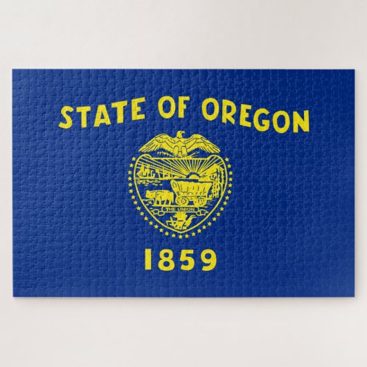 Oregon-vlag Legpuzzel (Horizontaal)