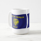 Oregon Vlag Mok (Voorkant links)