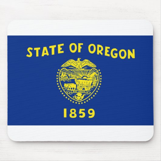 Oregon vlag muismat (Voorkant)