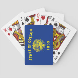 Oregon-vlag Pokerkaarten