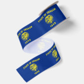 Oregon-vlag Satijnen Lint (Achterkant)