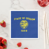 Oregon-vlag Servet (Insitu)