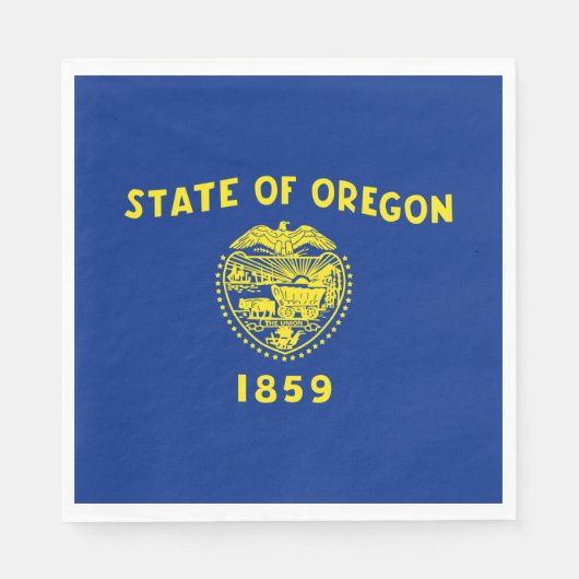 Oregon-vlag Servet (Voorkant)