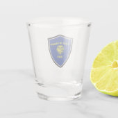 Oregon vlag shot glas (Achterkant)