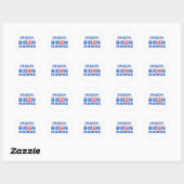 Oregon voor Biden Harris Ronde Sticker (Vel)