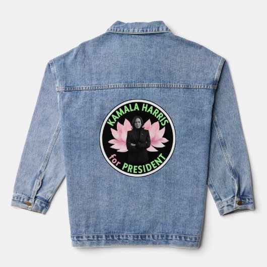 Oregon voor Harris Denim Jacket (Achterkant)