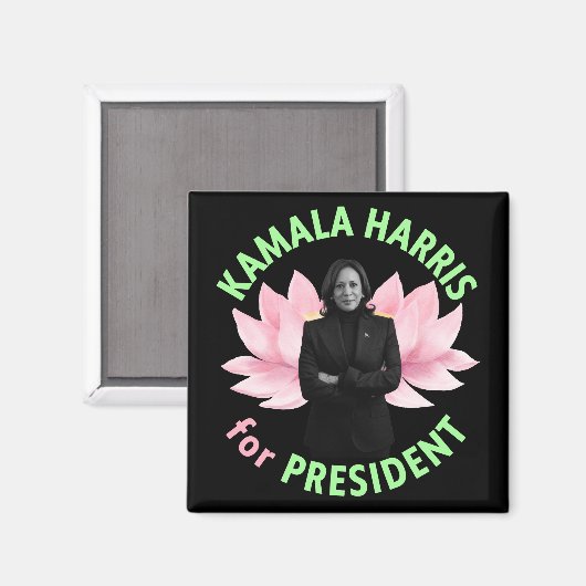 Oregon voor Harris Square Magnet (Voorkant / Achterkant)