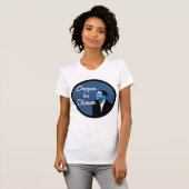 Oregon voor Obama Blue T-Shirt (Voorkant volledig)