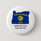OREGON VOOR TINA KOTEK GOVERNOR BUTTON (Voorkant)