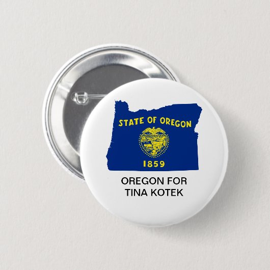 OREGON VOOR TINA KOTEK GOVERNOR BUTTON (Voorkant /achterkant)