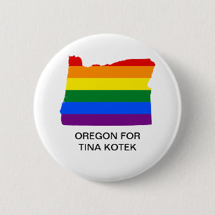 OREGON VOOR TINA KOTEK GOVERNOR BUTTON