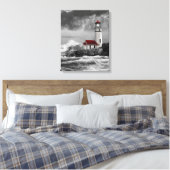 Oregon vuurtoren Cape Blanco fine art print (Insitu (Slaapkamer))