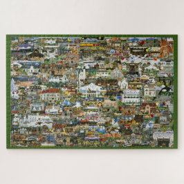 Oregon & Washington Collage Jigsaw Puzzle Legpuzzel