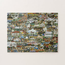 Oregon & Washington Collage Legpuzzel