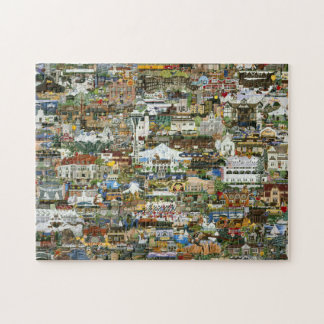 Oregon & Washington Collage Legpuzzel