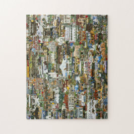 Oregon & Washington Collage Legpuzzel