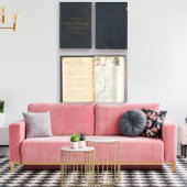 Oregon, Washington, Idaho, Montana Canvas Afdruk (Insitu (Woonkamer))