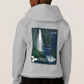 Oregon Waterfall Poster (Achterkant)