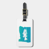 Oregon Wave Gevist Bagagelabel (Voorkant verticaal)