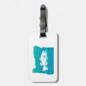 Oregon Wave Gevist Bagagelabel (Achterkant verticaal)