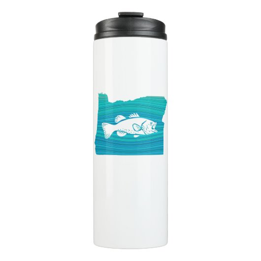 Oregon Wave Gevist Thermosbeker (Voorkant)