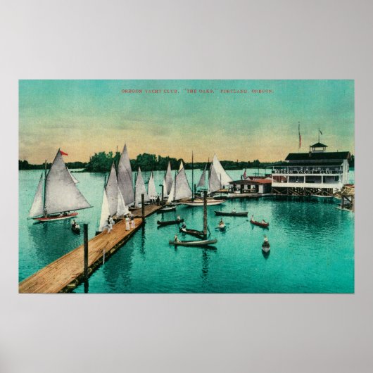 Oregon Yacht Club Poster (Voorkant)