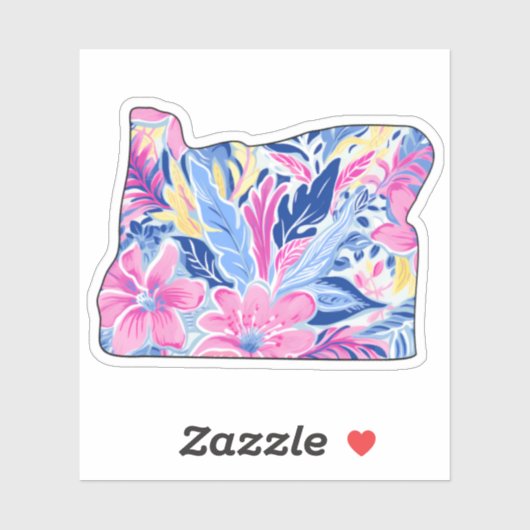 Oregon - Zomerse Sticker - Lilly Inspired (Vel)