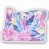 Oregon - Zomerse Sticker - Lilly Inspired (Voorkant)