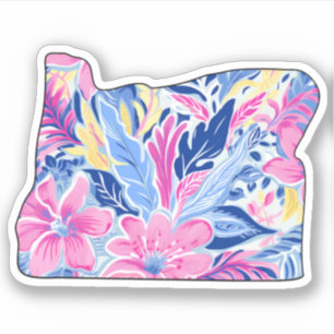 Oregon - Zomerse Sticker - Lilly Inspired