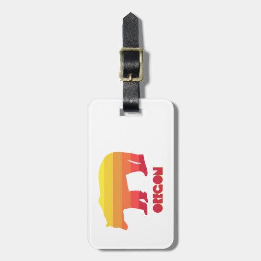 Oregonbeer Bagagelabel (Voorkant verticaal)