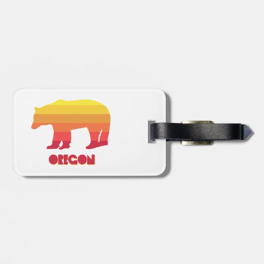 Oregonbeer Bagagelabel (Achterkant horizontaal)