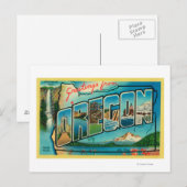 OregonLarge Letter Scenes 2 Briefkaart (Voorkant / Achterkant)