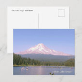 Oregon's mooie Trilliummeer Briefkaart (Voorkant / Achterkant)