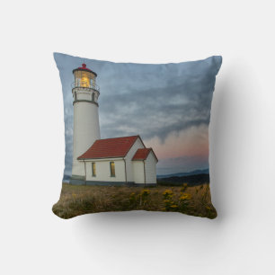 Oregon's oudste vuurtoren bij Cape Blanco State Kussen