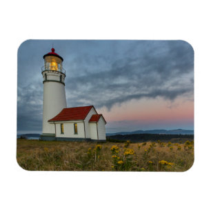 Oregon's oudste vuurtoren bij Cape Blanco State Magneet