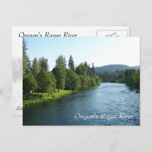 Oregon's Rogue Briefkaart (Voorkant / Achterkant)