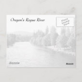 Oregon's Rogue Briefkaart (Achterkant)