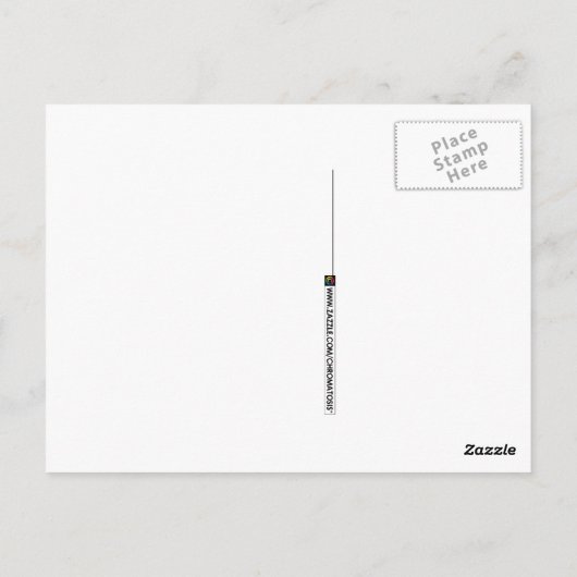 oregontrots. briefkaart (Achterkant)