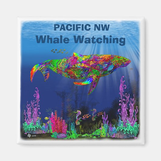 oregonwalvis magneet (Voorkant)